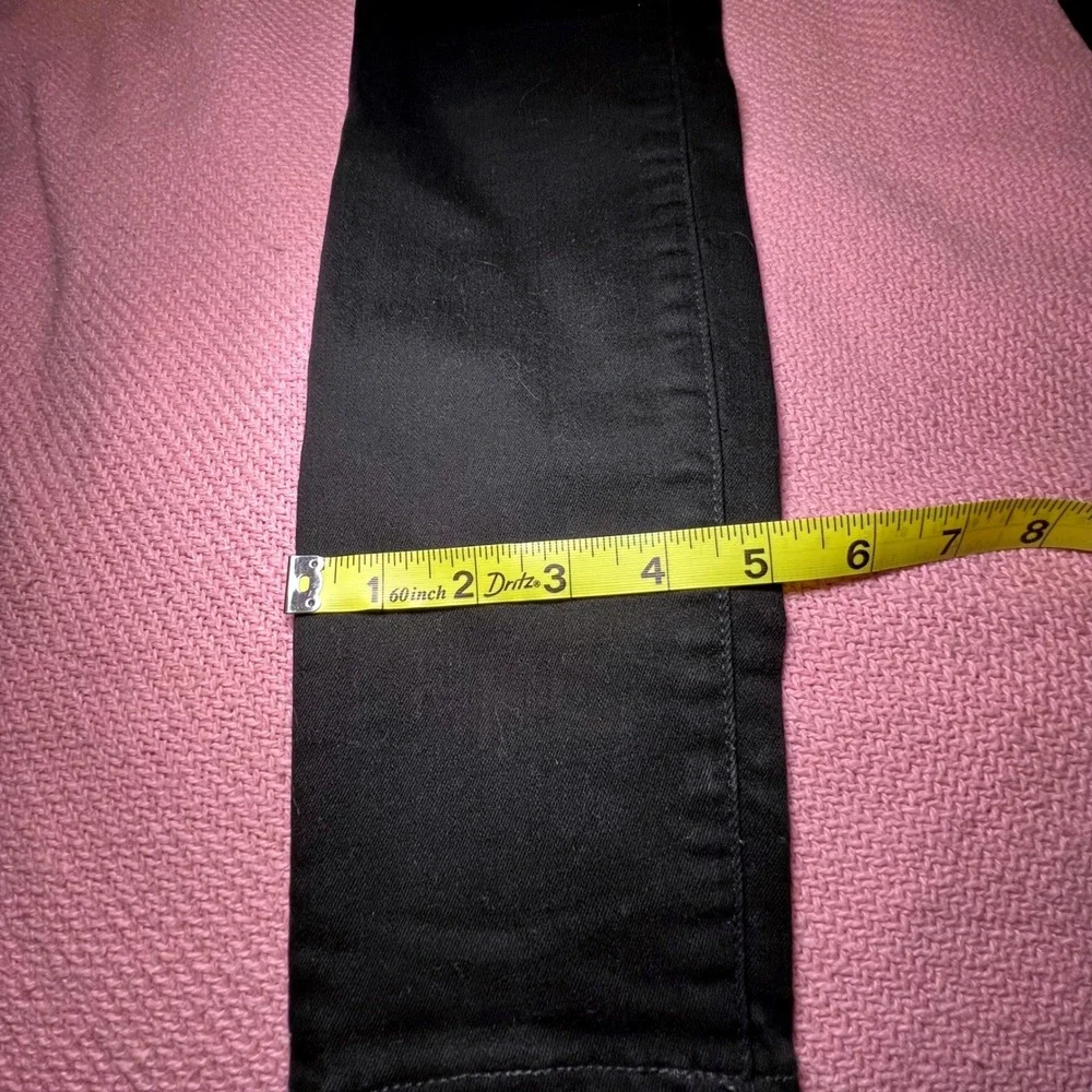 Madewell‎ 9 High-Rise Skinny Jeans Solid Black Pants Size 26